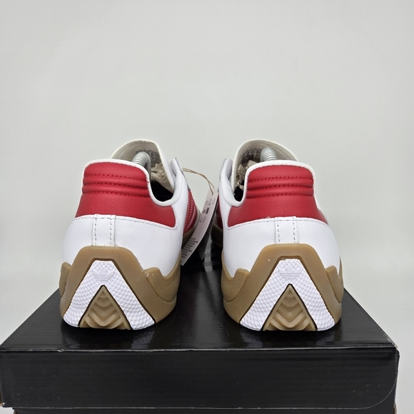 adidas Puig Samba 'White Better Scarlet Gum' Men's Skateboarding Shoes Size 11 - Picture 6 of 8